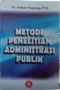 Metode Penelitian Administrasi Publik