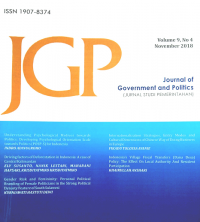 Journal of government and politics Vol 9 No. 4 tahun 2018