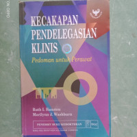 Kecakapan Pendelegasian Klinis