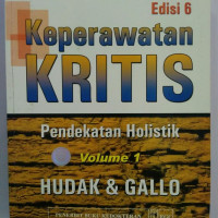 Keperawatan Kritis Pendekatan Holistik