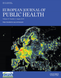 European Journal Of Public Health Vol.29 No.4 Agustus 2019
