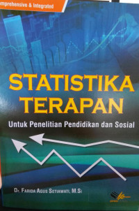 Statistika terapan ( untuk penelitian pendidikan dan soaial
