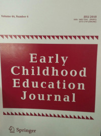 EARLYN CHILDHOOD EDUCATIAN JOURNAL : VOLUME 46,NUMBER 4