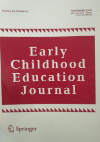 EARLYN CHILDHOOD EDUCATIAN JOURNAL : VOLUME 46,NUMBER 6