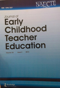 JOURNAL OF EARLYN CHILDHOOD TEACHER EDUCATIAN  : VOLUME 36,ISSUE 4