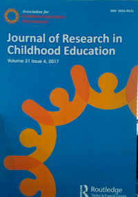 JOURNAL OF RESEARCH IN CHILDHOOD EDUCATION : VOLUME 31 ISSUE 4