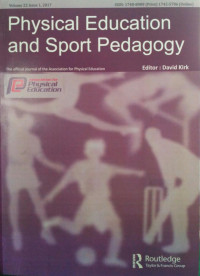 PHYSICAl education and sport pedagogy : volume 22 issue 1