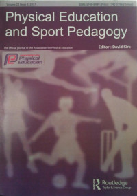 PHYSICAl education and sport pedagogy : volume 22 issue 3