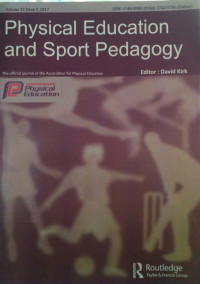 PHYSICAl education and sport pedagogy : volume 22 issue 5