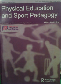 PHYSICAl education and sport pedagogy : volume 21 issue 2