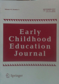 EARLY CHILDHOOD EDUCATION JOURNAL : VOLUME 43,NUMBER 5