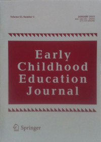 EARLY CHILDHOOD EDUCATION JOURNAL : VOLUME 43,NUMBER 1