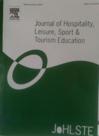 JOURNAL OF HOSPITALITY LEISURE SPORT DAN TOURISM EDUCATION : VOLUME 18
