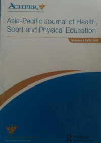ASIA - PACIFIC JOURNAL OF HEALTH, SPORT AND PHYSICAL EDUCATION : VOLUME 8 (3/3)