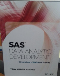 SAS Data Analytic Development Dimension Of Software Quality