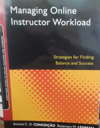Managing Online Intructor Workload: Strategies For Finding Balance And Success