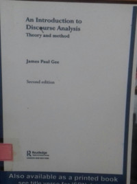 An Introduction to DIscourse Analysis Theory and Method