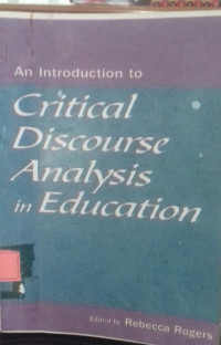 An Introduction Critical Discourse Analysis In Education