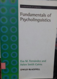 Fundamentals Of Psycholinguistics
