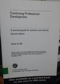 Continuing Profesional Delelopment: A Practical guide for teachers and Schools second edition