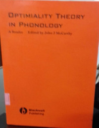 Optimiality Theory In Phonology