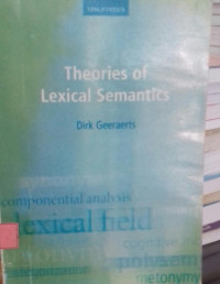 Theories Lexical Semantics