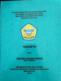 PENGARUH POTONGAN HARGA TERHADAP KEPUTUSAN PEMBELIAN DI DEPARTEMEN STORE MATAHARI BENGKULU INDAH MALL (BIM) PROVINSI BENGKULU