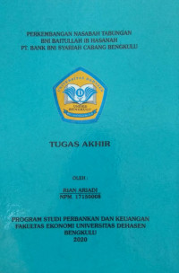 Perkembangan nasabah tabungan BNI Baitullah IB Hasanah PT. Bank BNI Syariah cabang Bengkulu