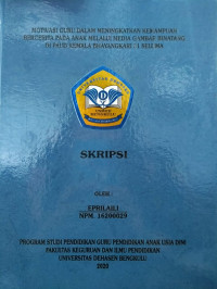 MOTIVASI GURU DALAM MENINGKATKAN KEMAPUAN BERCERITA PADA ANAK MELALUI MEDIA GAMBAR BINATANG DI PAUD KEMALA BHAYANGKARI 31 SELUMA