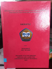 Implementasi Algoritma Naive Bayes Untuk Prediksi Penceraian Pada Pengadilan Agama Tais