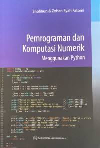 Pemrograman dan Komputasi Numerik menggunakan Python