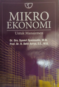 Mikro Ekonomi Untuk Manajemen