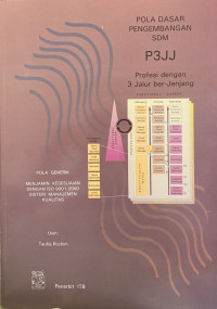 Pola Dasar Pengembangan SDM P3JJ Profesi Dengan 3 Jalur Ber-jenjang