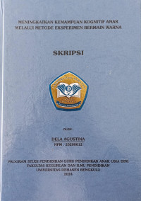 Meningkatkan Kemampuan Kognitif Anak Melalui Metode Eksperimen Bermain Warna