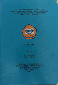 Analisis Kinerja Keuangan Pada Perusahaan Sub Sektor Food And Stables Retailing Yang Listing Di Bursa Efek Indonesia Tahun 2022