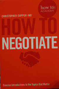 How to negotiate