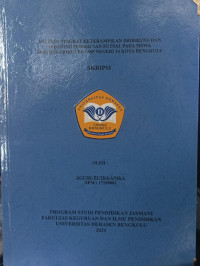 Analisis Tingkat Keterampilan Dribbling Dan Shooting Permainan Futsal Pada Siswa Ekstrakurikuler SMP Negeri 14 Kota Bengkulu