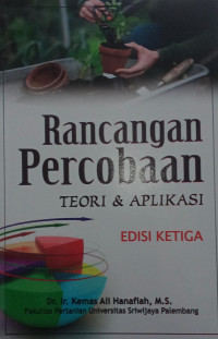 Rancangan Percobaan Teori & Aplikasi