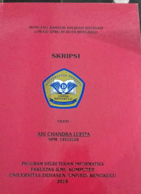 RANCANG BANGUN APLIKASI NAVIGASI LOKASI SPBU DI KOTA BENGKULU